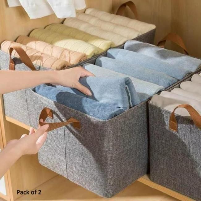 Wardrobe Storage box - 2 pieces