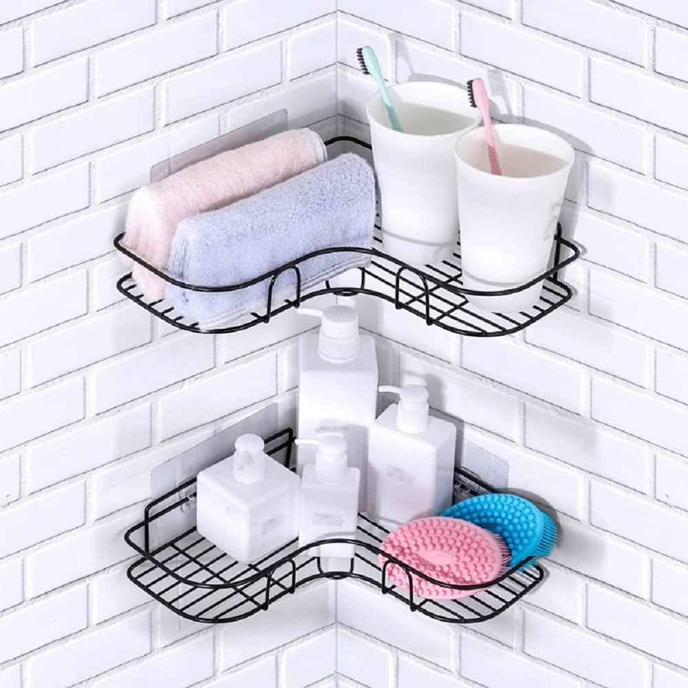 Metal Bathroom Corner Rack - Pack of 1