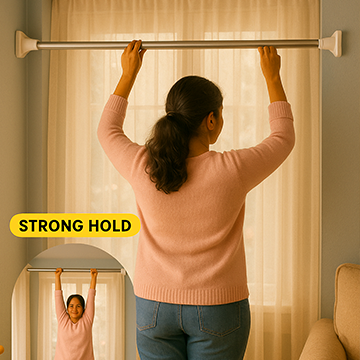 Drill-Free Multifunctional Adjustable Rod