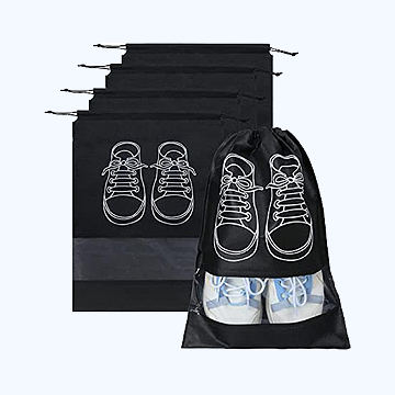 Transparent Window Portable Dust-Proof Shoe Bags